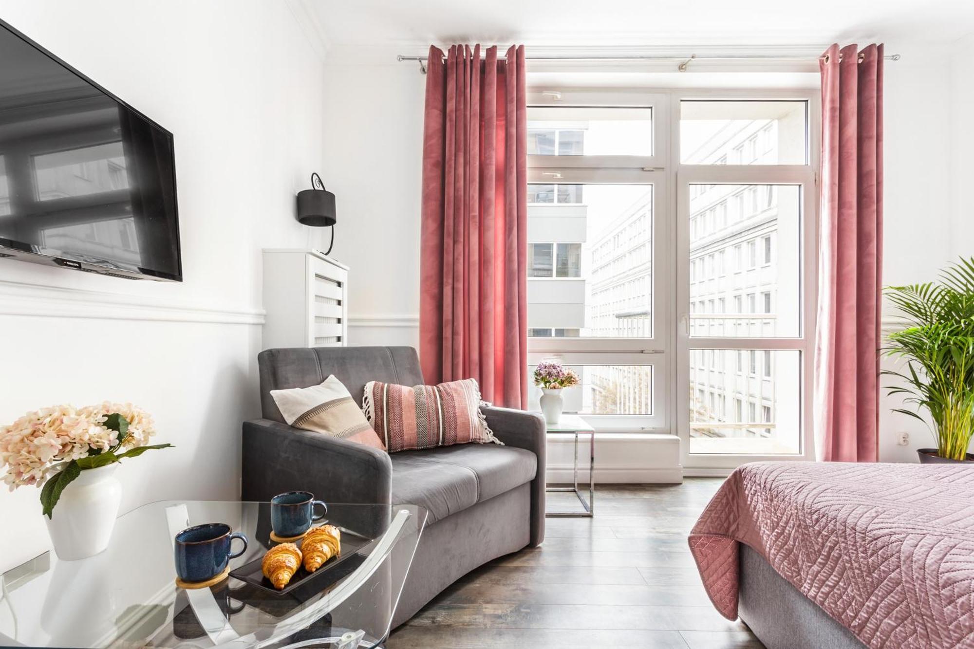 Charming Apartment In The City Center Varşova Dış mekan fotoğraf