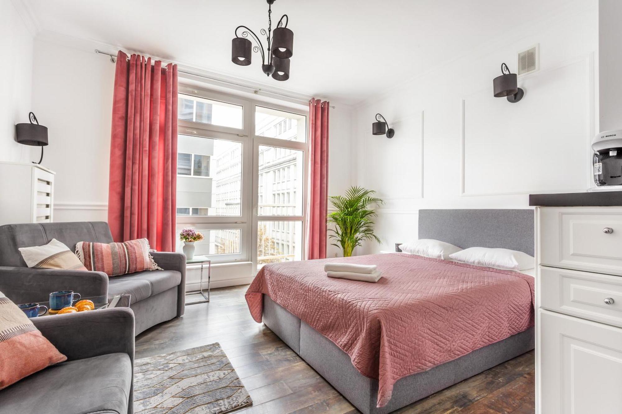 Charming Apartment In The City Center Varşova Dış mekan fotoğraf
