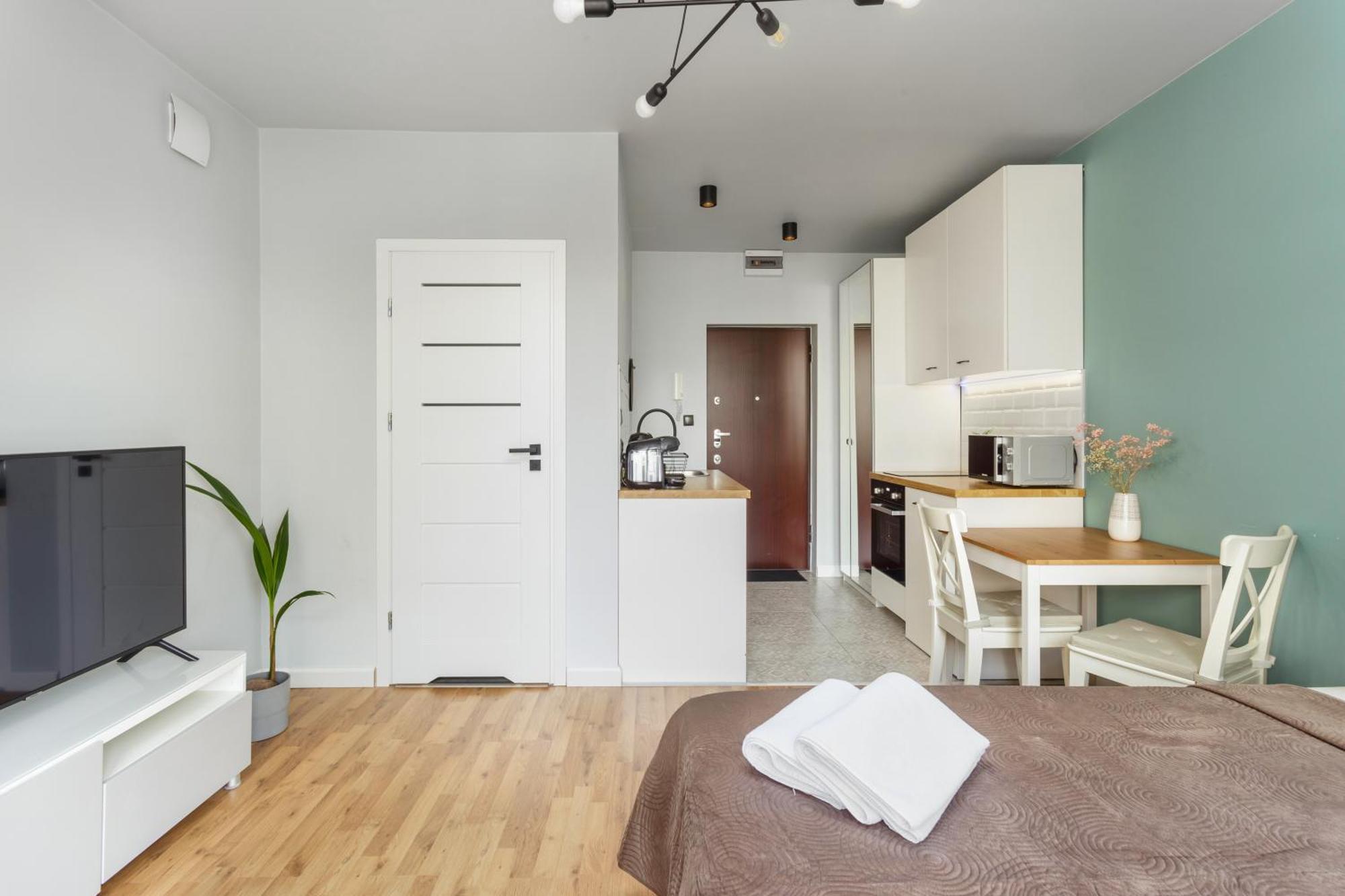 Charming Apartment In The City Center Varşova Dış mekan fotoğraf