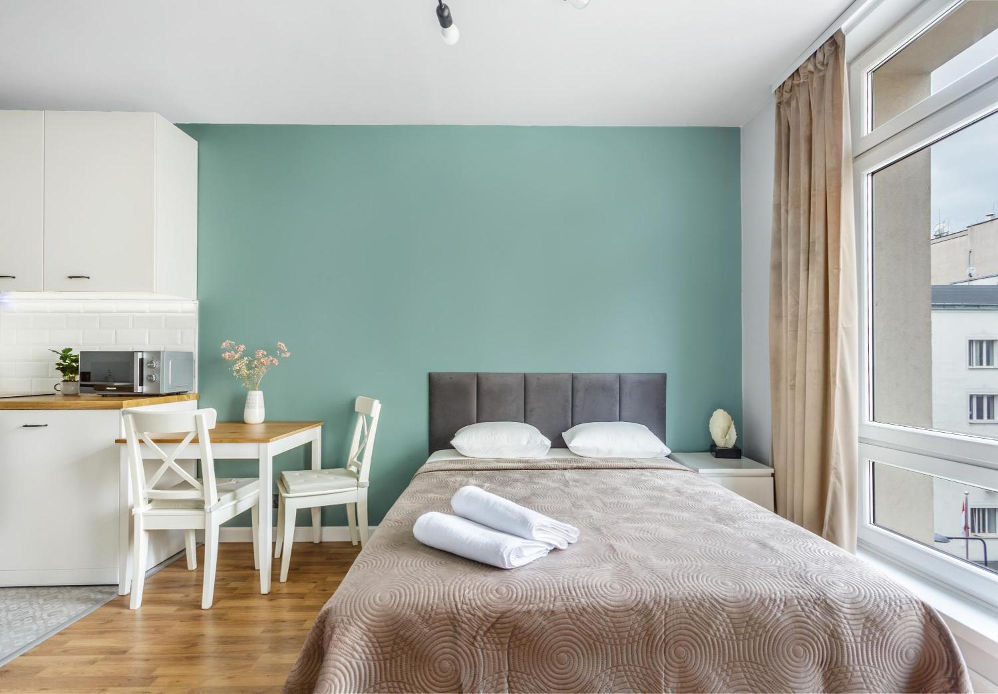 Charming Apartment In The City Center Varşova Dış mekan fotoğraf
